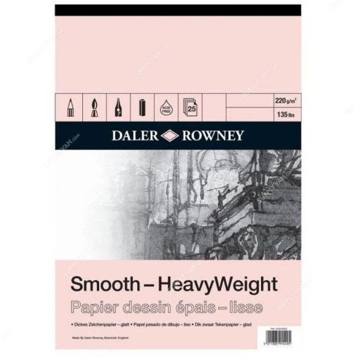 Picture of Daler Rowney Smooth Heavyweight Cartridge Pad Range