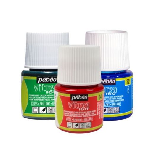 Picture of Pebeo Vitrea 160 Glass and Tile 45ml Range