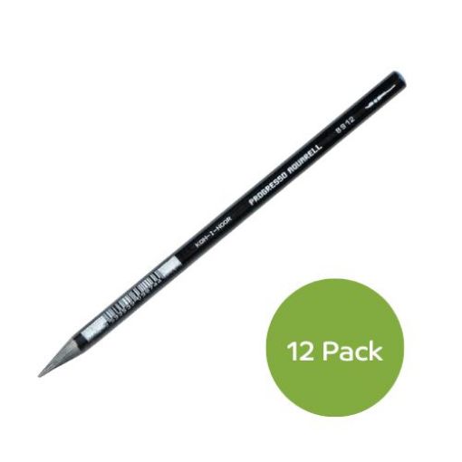 Picture of Koh-I-Noor 8912 4B Graphite Aqua Pencil 12 Pencil