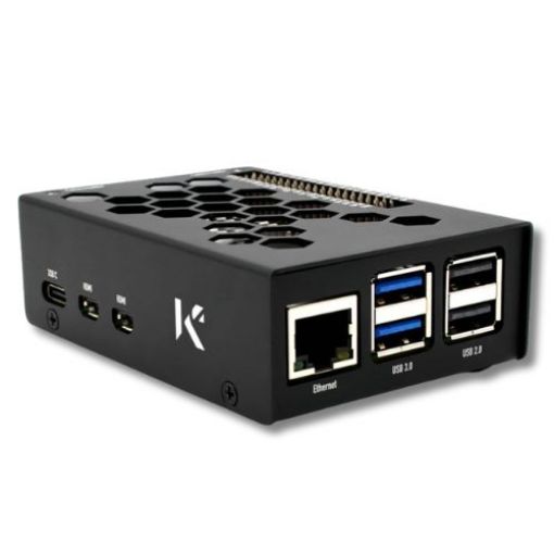 Picture of KKSB Raspberry Pi 5 Case Aluminium Black