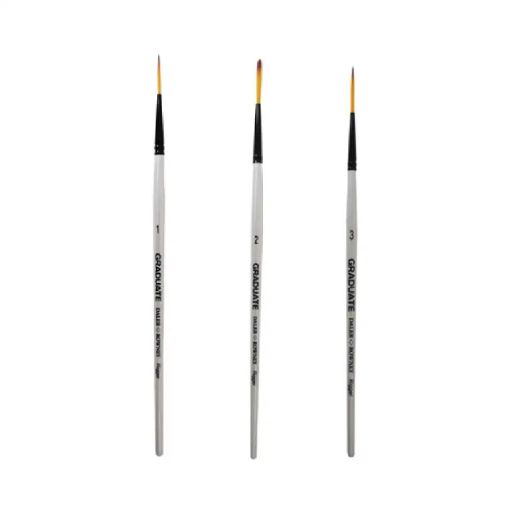 Picture of Daler Rowney Graduate Synthetic Rigger Short Handle Brush Range