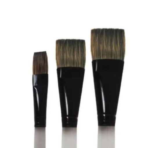 Picture of Daler Rowney Graduate Pony & Synthetic Flat Wash Brush Range