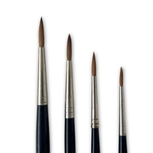Picture of Richard Oliver 66 Series Pure Red Sable Round Brush Range