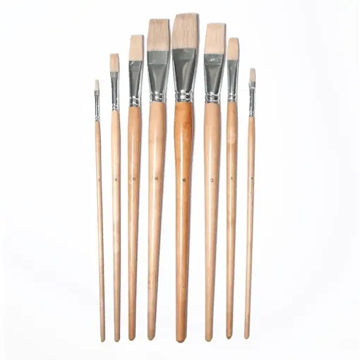 Picture of Create Hog Long Handle Flat Brush Range