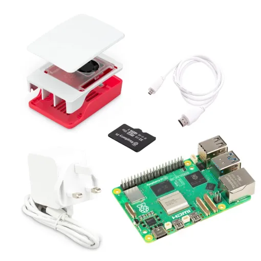 Picture of SG Raspberry Pi 5 Starter Kit (Red/White) 