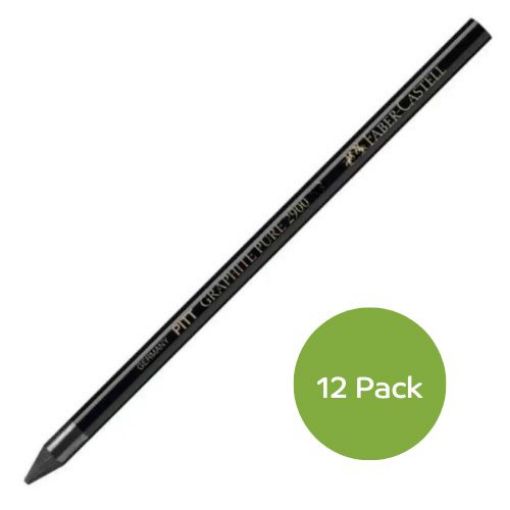 Picture of Faber Castell Pure Graphite Pencil Sticks 12 Pack Range