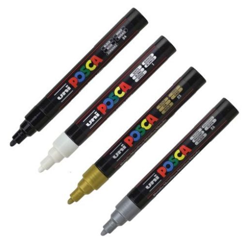 Picture of Posca PC-5M Bullet Marker Range