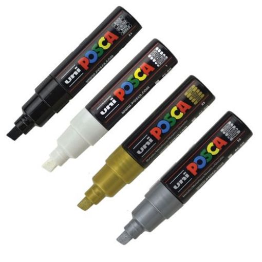 Picture of Posca PC-8K Broad Chisel Marker Range