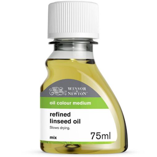 Picture of W&N Refined Linseed Oil 75ml 