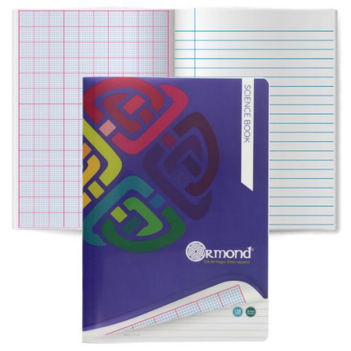 Picture of Science Book Durable Cover A4 128pg