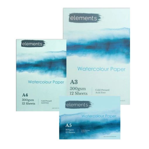 Picture of Elements Watercolour Pad Range
