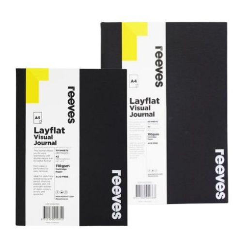 Picture of Reeves Lay Flat Black Journal Range