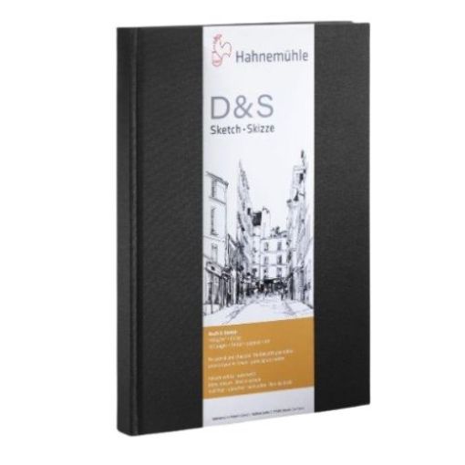 Picture of Hahnemuehle D&S Black A4 Sketchbook 140gsm