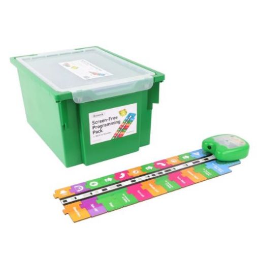 Picture of Kitronik Lesson in a Box: Screen-Free Programming Pack for Mai-Z MouseBot