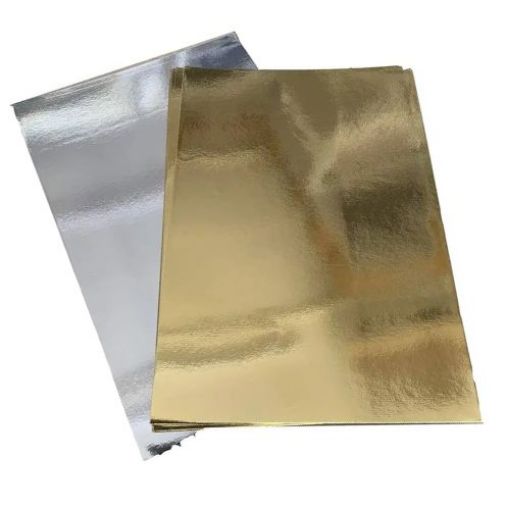 Picture of Metallic Paper A4 Silver & Gold 20 Pack