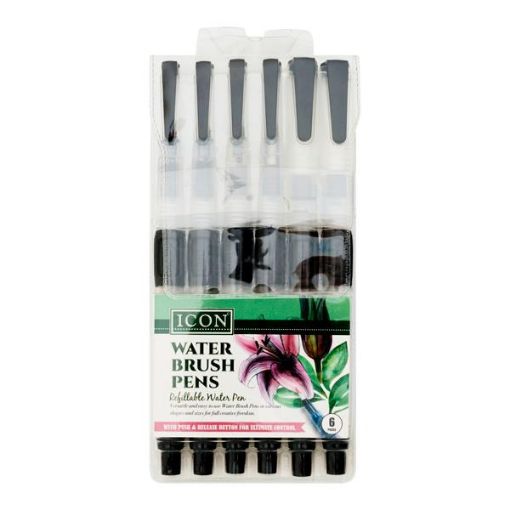 Picture of Icon Water Brush Pen 6 Pack