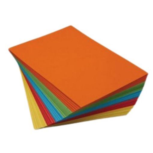 Picture of Paper Pick A3 Paper Assorted Bright Colours 50 Sheets