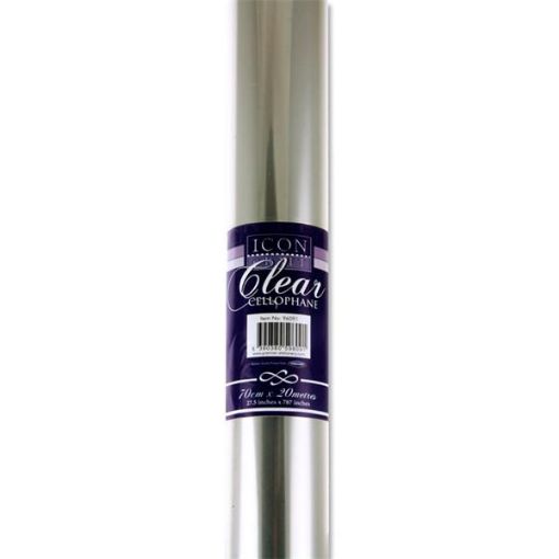 Picture of Icon Transparent Cellophane 70cm x 20m Roll