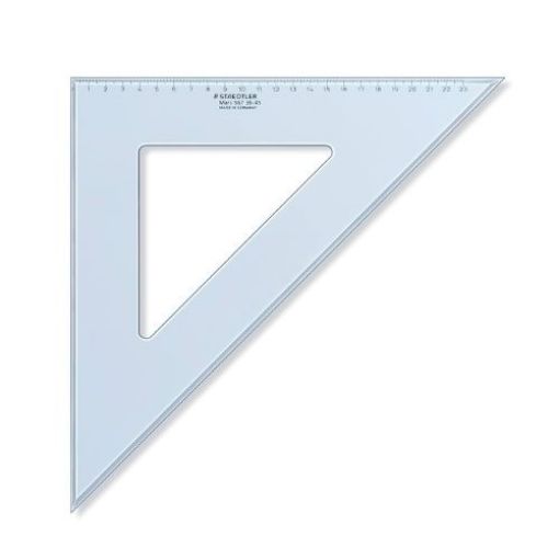 Picture of Staedtler Mars Set Square 567 45 Degree 36cm