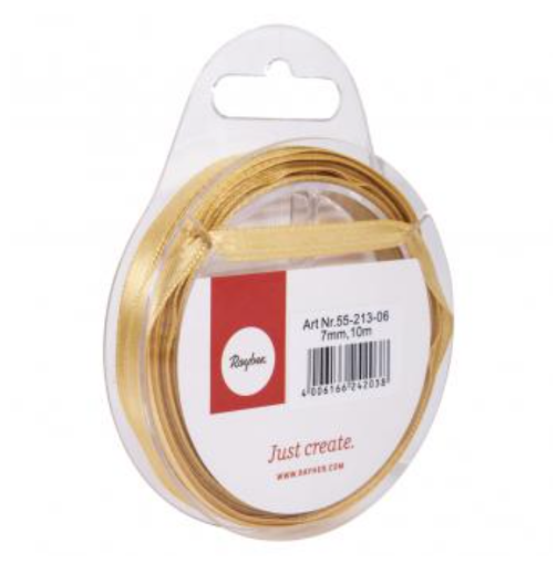 Picture of Rayher Satin Ribbon 7mm x 10m Range