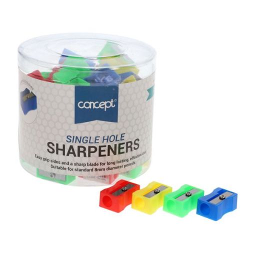 Picture of Concept Plastic Pencil Sharpener 72 Pack