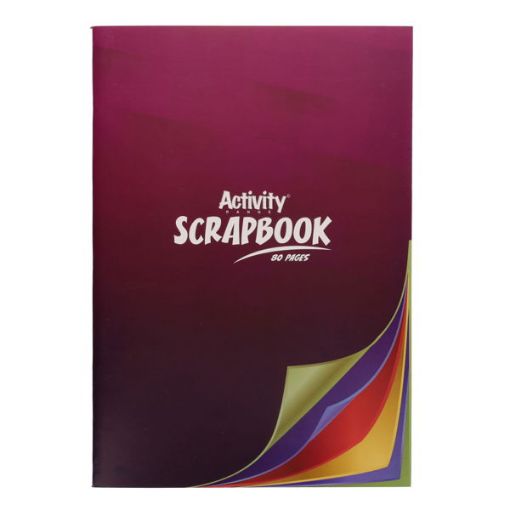 Picture of Premier Activity A4 Scrapbook 80pg
