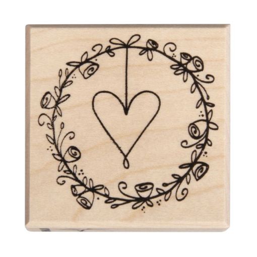 Picture of Rayher Wedding Wreath Stamp 5x5cm