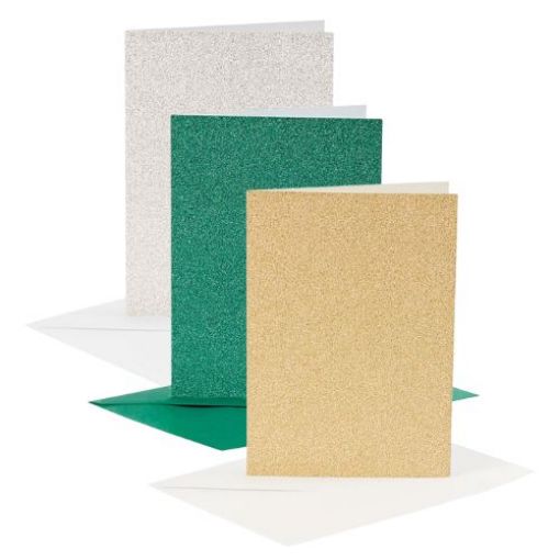 Picture of Cards & Envelopes A6 Glitter 4 Pack Range