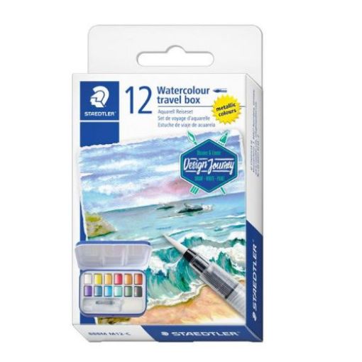 Picture of Staedtler Design Journey Watercolour Paint Set 12 Colours