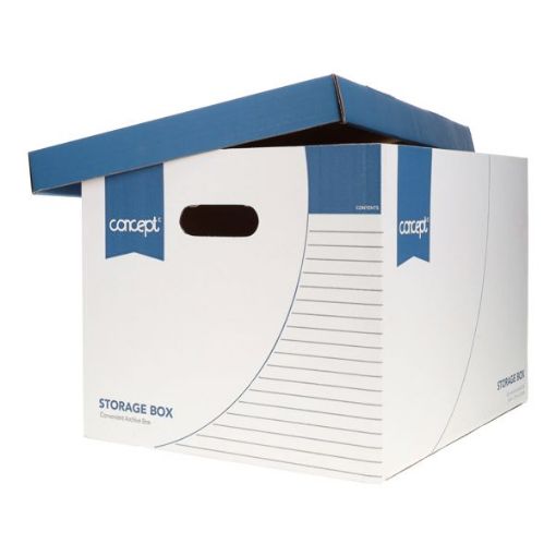 Picture of Concept Archive Storage Box Blue