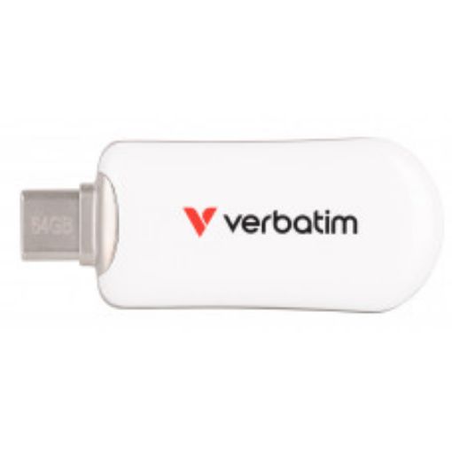 Picture of Verbatim USB-C Flash Drive 64GB White