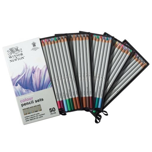 Picture of Winsor & Newton Studio Pencil Collection 50 Pack