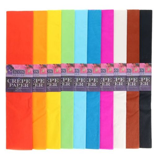 Picture of Icon Crepe Paper 10 Pack