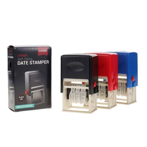 Picture of Concept Office Pro Self-Inking Date Stamper Single