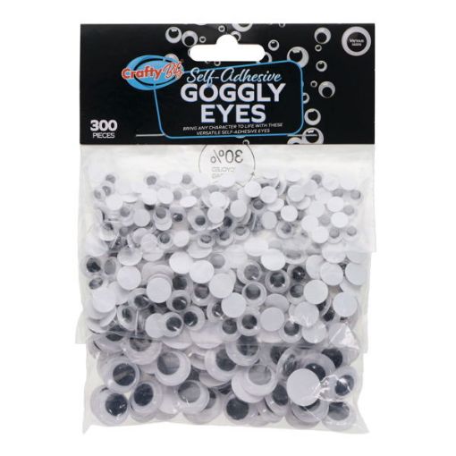 Picture of Crafty Bitz Goggly Eyes 300 Pack