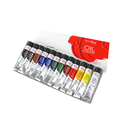 Picture of Rosa Gallery Oil Paints 20ml 12 Set