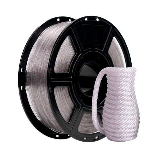 Picture of Flashforge PLA Basic 1kg 1.75 Clear Sparkle