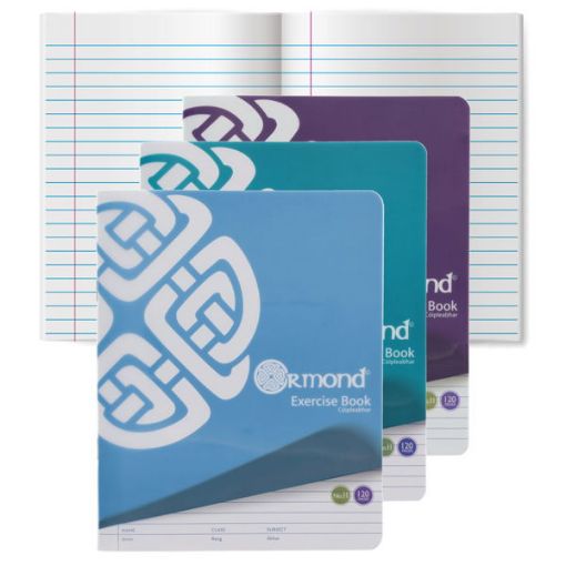 Picture of Ormond Copy Book No.11 120pg Assorted Colours