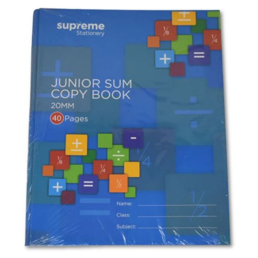 Picture of Supreme Junior Sum Copy 20mm 40pg