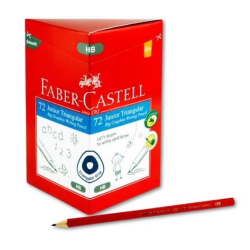 Picture of Faber Castell Junior Triangular HB Pencils 72 Pack