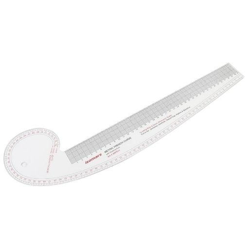 Picture of Isomars Metric French Curve Grading Ruler