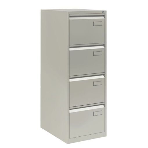 Picture of Bisley Essentials Filing Cabinet 4 Drawer Foolscap Filing