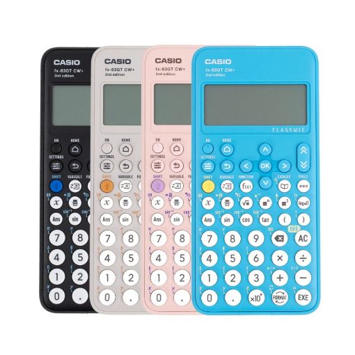 Picture of Casio FX83GTCW+ Scientific Calculator Range