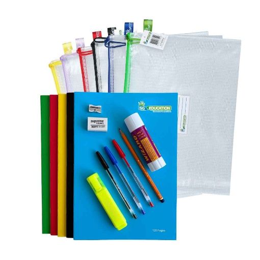 Picture of SG Basic Stationery Kit with Mesh Bags