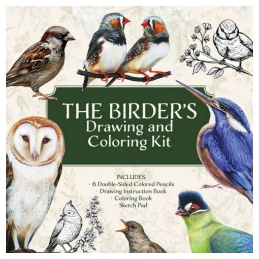 Picture of The Birders Drawing And Coloring Kit