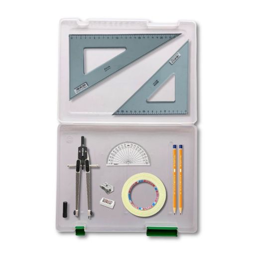 Picture of Tuff Box with Tape & Uni Set Square