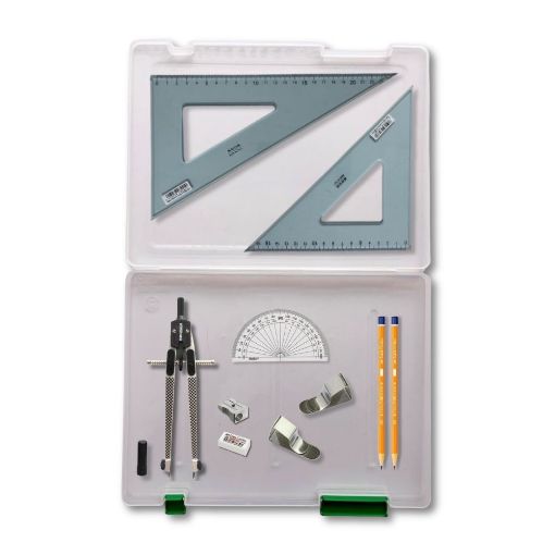 Picture of Tuff Box with Clips & Uni Set Square