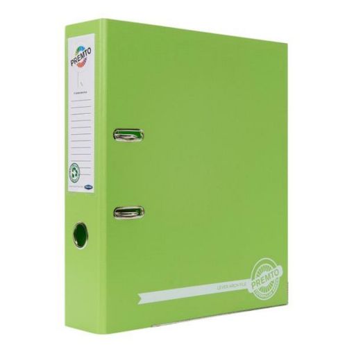 Picture of Premto Lever Arch File A4 Green