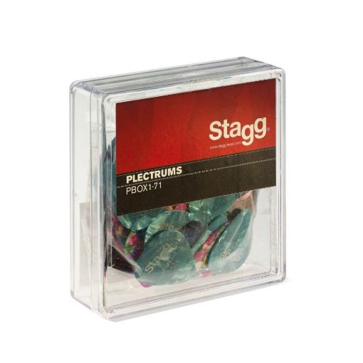 Picture of Stagg Plectra 0.71mm 100 Pack