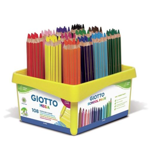 Picture of Giotto Mega Pencils 144 Class Set